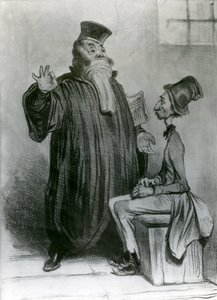 Robert-Macaire Avocat, 1836 - Honoré Daumier
